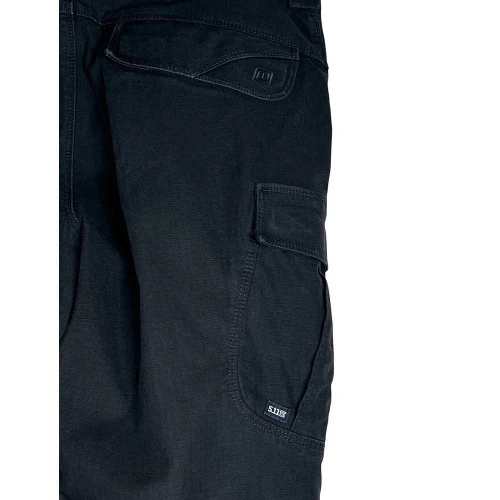 5.11 Tactical Men Black Ripstop TDU Cargo Pants 32x32 Workwear 74369-019